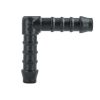 L formos 8 mm x 8 mm vamzdelių sujungimai plastmasiniai 103D