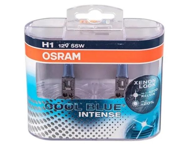 Osram 64150CBI-02B lempučių komplektas H1 12V, 55W Cool Blue Intense (2vnt.)