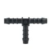 T formos 6 mm x 6 mm x 6 mm vamzdelių sujungimai plastmasiniai 86A