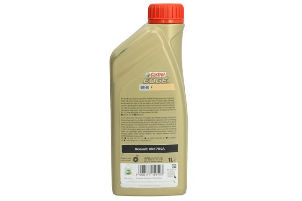 Sintetinė Variklio Alyva Castrol EDGE 0W40 R, 1L - 15D33B - Image 3