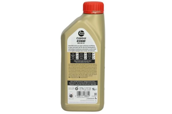 Sintetinė Variklio Alyva Castrol EDGE 5W30, C3, 1L - 15530C - Image 3