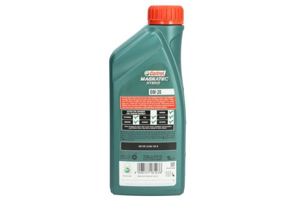 Sintetinė Variklio Alyva Castrol Magnatec 0W20 HYBRID, 1L - 467650 - Image 3