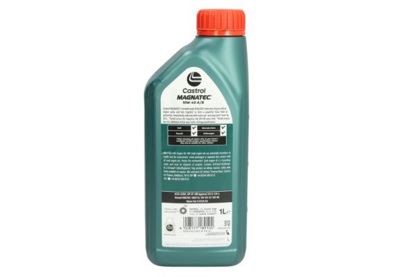 Pusiau Sintetinė Variklio Alyva Castrol Magnatec 10W40, A3/B4, 1L - 15CA1E - Image 2
