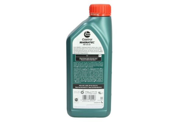 Sintetinė Variklio Alyva Castrol Magnatec 5W30, A5, 1L- 15CA42 - Image 2