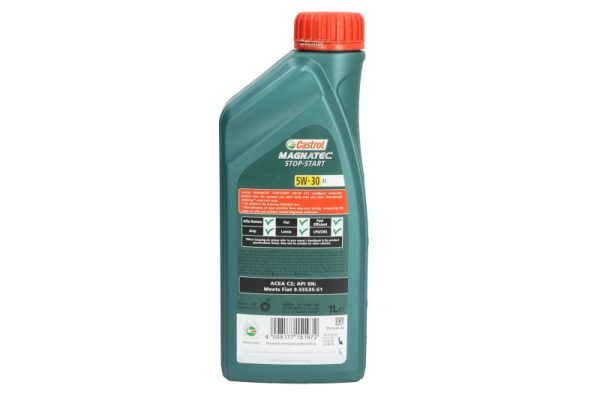 Sintetinė Variklio Alyva Castrol Magnatec 5W30, S1, 1L -  15F6CF - Image 3