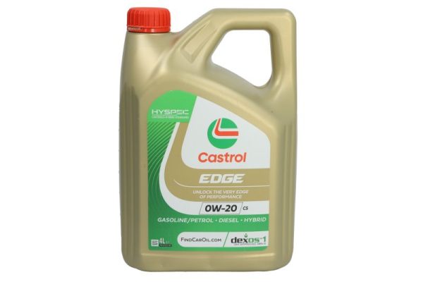 Sintetinė Variklio Alyva Castrol EDGE 0W20, C5, 4L - 15CC95