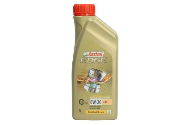 Sintetinė Variklio Alyva Castrol EDGE 0W20, LL, IV, C5, 1L - 15B1B2
