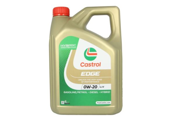 Sintetinė Variklio Alyva Castrol EDGE 0W20, LL, IV, C5, 4L - 15B6C4