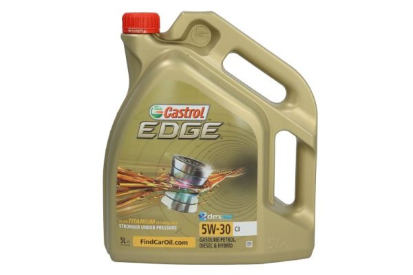 Sintetinė Variklio Alyva Castrol EDGE 5W30, C3, 5L - 1552FD