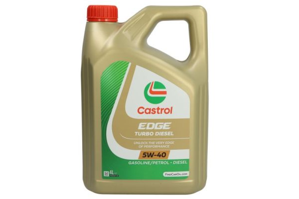 Sintetinė Variklio Alyva Castrol EDGE 5W40 TD, 4L- 1535BA