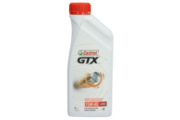 Mineralinė Variklio Alyva Castrol GTX 15W40, A3/B3, 1L - 1518B5