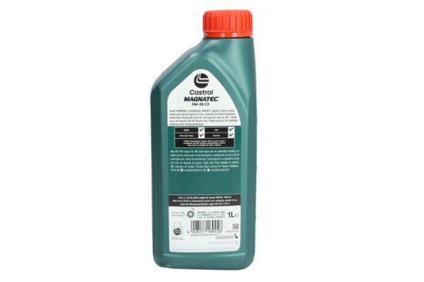Sintetinė Variklio Alyva Castrol Magnatec 5W30, C3, 1L - 15D611 - Image 3