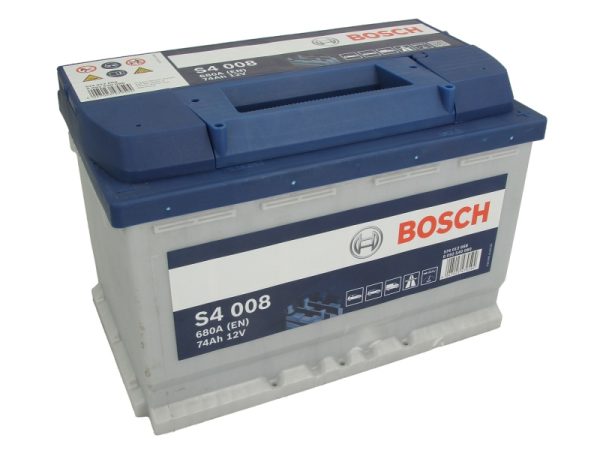 Akumuliatorius Bosch 0092S40080, 12V, 74Ah, 680A D+