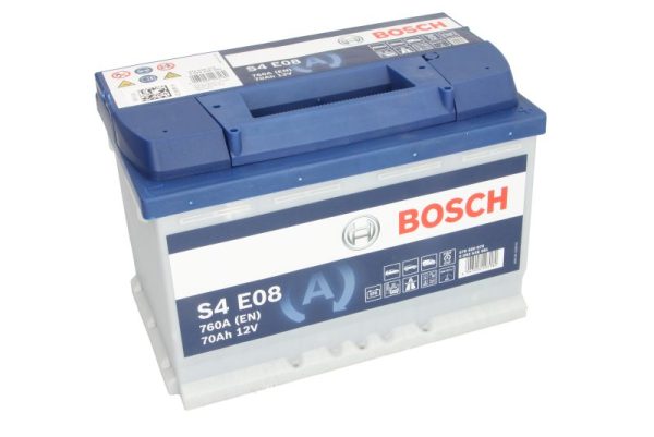Akumuliatorius Bosch 0092S4E081, 12V, 70Ah, 760A, Start&Stop EFB (D+ 1)