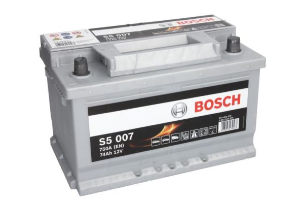 Akumuliatorius Bosch 0092S50070, 12V, 74Ah, 750A, S5, D+
