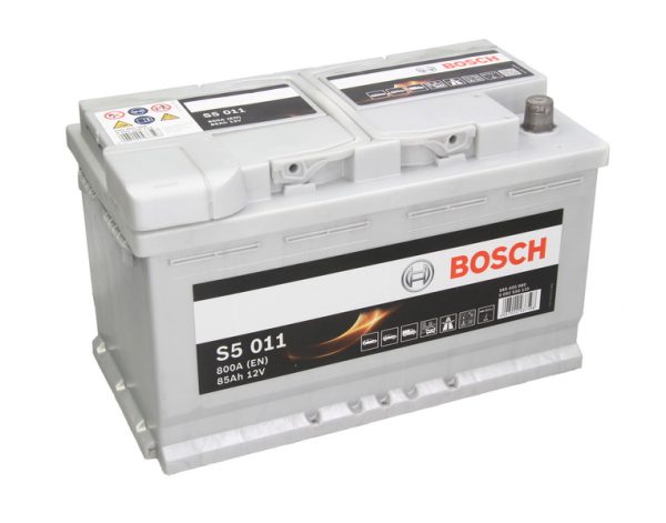 Akumuliatorius Bosch 0092S50110, 12V, 85Ah, 800A, S5, D+