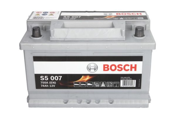 Akumuliatorius Bosch 0092S50070, 12V, 74Ah, 750A, S5, D+ - Image 2