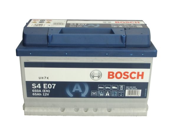 Akumuliatorius Bosch 0092S4E070, 12V, 65Ah, 650A, Start&Stop EFB (D+ 1) - Image 2
