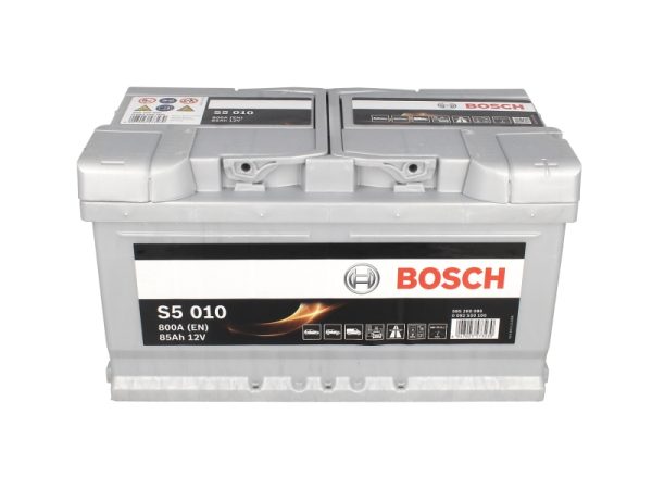 Akumuliatorius Bosch 0092S50100, 12V, 85Ah, 800A, S5, D+ - Image 2