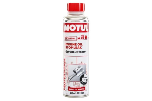Priedas mažinantis tepalo leidimą Motul 108121 Engine Oil Stop Leak, 300 ml