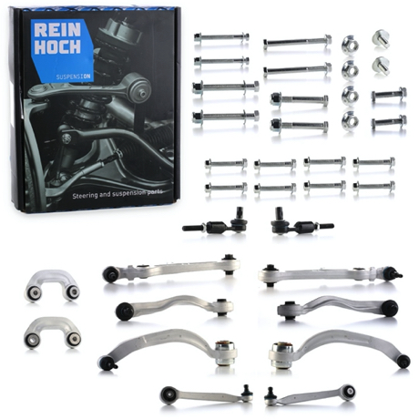 Pakabos svirčių komplektas, priekinė ašis REINHOCH RH04-0052 (Audi - A4, A6 )