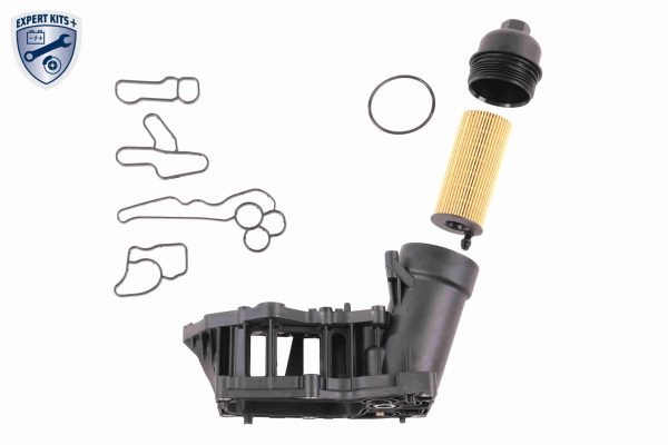 BMW Alyvos filtro korpusas su tepalo filtru VAICO V20-3842 - (11428507697), (8507697)