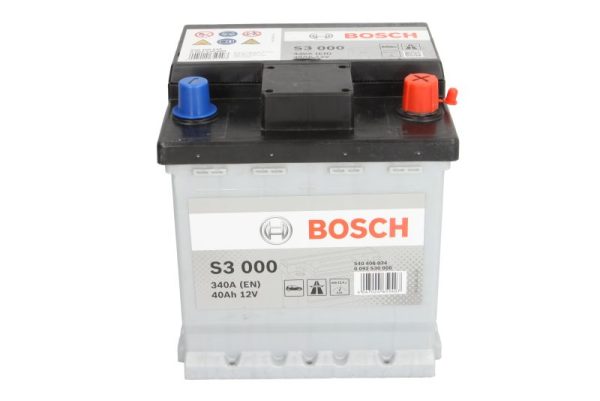 Akumuliatorius Bosch 0092S30000, 12V, 40Ah, 340A D+ - Image 2