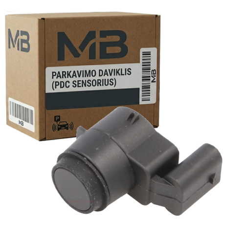 Parkavimo Daviklis 66206934308 BMW 1 F20, E81, E87, E82, E88, 3 E90, E92, E91, E93, X1 E84, Z4 E89, MINI R57, R55, R60, R61, R50, R53,