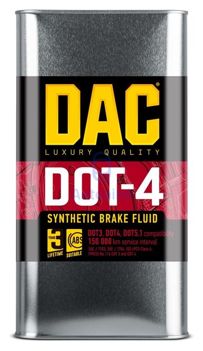 Stabdžių skystis sintetinis DAC DOT4 (1L) - Image 2