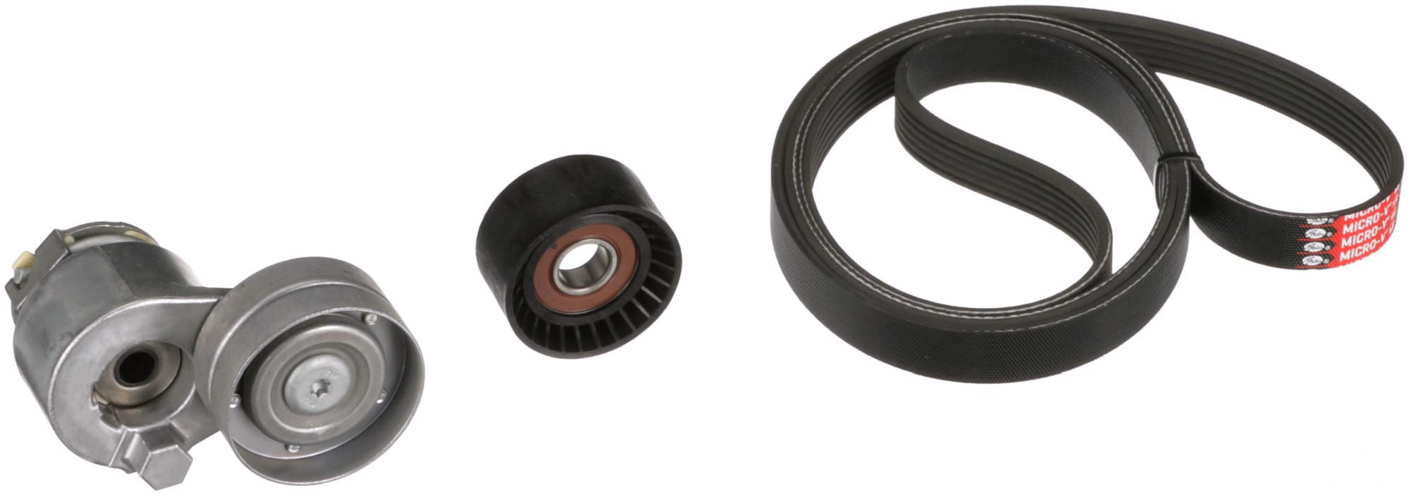 V formos rumbuotas diržas, komplektas GATES K036PK1795 - Image 2