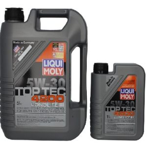 Sintetinė variklio alyva LIQUI MOLY TopTec 4200 (6L) – 5W30 – 8973P (5L+1L) BMW Longlife