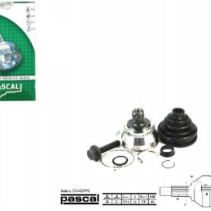 Kardaninio veleno (pusašio) jungties komplektas PASCAL G1A009PC- Audi, Skoda, VW