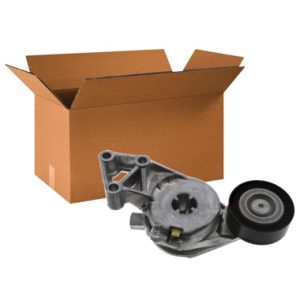 Įtempiklio svirtis su skriemuliu, V formos rumbuotas diržas QYAP 06A903315E / Audi, Seat, Skoda, VW