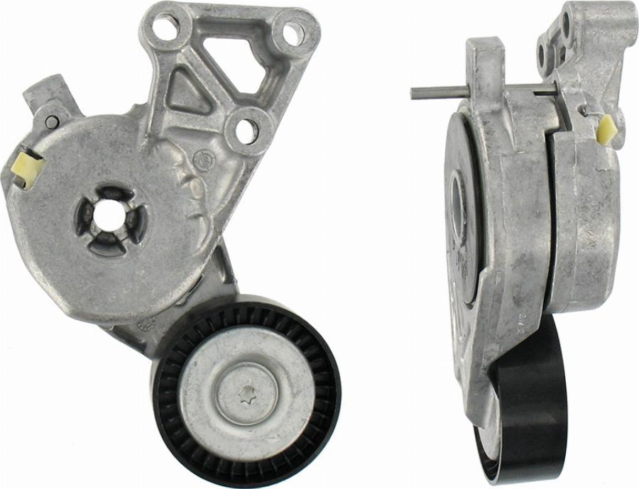 Įtempiklio svirtis su skriemuliu, V formos rumbuotas diržas QYAP 06A903315E / Audi, Seat, Skoda, VW - Image 2