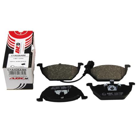 Stabdžių kaladėlių komplektas C1A026ABE / Audi, Seat, Skoda, VW