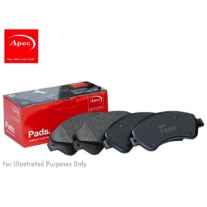 Stabdžių kaladėlių komplektas APEC PAD792 / Toyota Allion, Altezza, Camry, Carina, Celica, Corolla, Corona, Picnic, Previa, RAV, Yaris