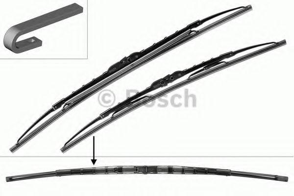 Valytuvų komplektas BOSCH Twin Spoiler 582S (3397001582) Audi A6, A8, ALLROAD, TT, Porsche 911, BOXSTER, CAYMAN - Image 4
