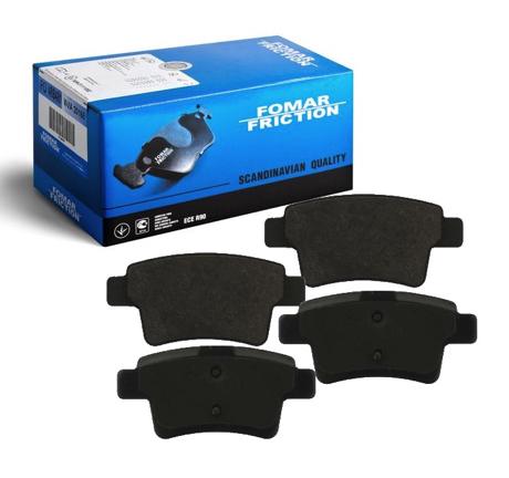 Stabdžių kaladėlių komplektas FOMAR Friction FO929881 / Citroen C4, Picasso, Grand Picasso, Peugeot 408
