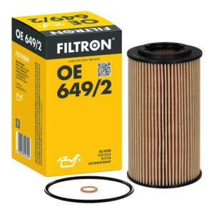 Tepalo filtro įdėklas Filtron OE649/2 – BMW, Land Rover, MG, Rover