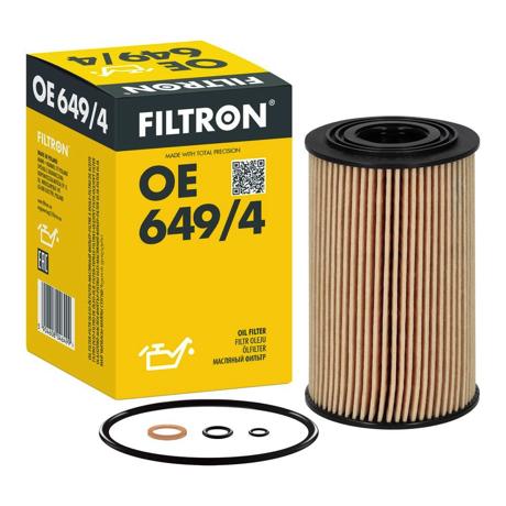 Tepalo filtro įdėklas Filtron OE649/4 - BMW