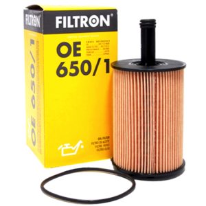 Tepalo filtro įdėklas Filtron OE650/1 – Audi, Chrysler, Dodge, Ford, Jeep, Mitsubishi, Seat, Skoda, VW
