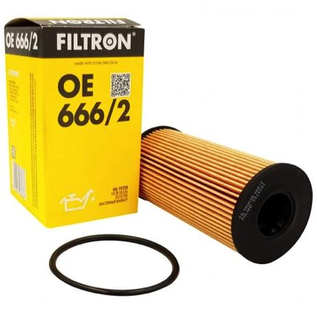 Tepalo filtro įdėklas Filtron OE666/2 - Mercedes-Benz, Nissan, Opel, Renault
