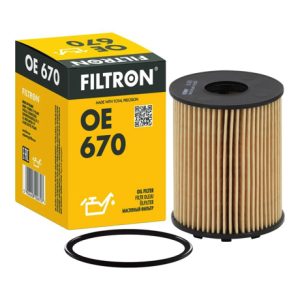 Tepalo filtro įdėklas Filtron OE670 / Alfa Romeo, Fiat, Ford, Jeep, Lancia, Opel, Subaru, Suzuki
