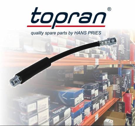 Stabdžių žarnelė Topran 110396 / Audi A3, Seat Altea, Leon, Toledo, Skoda Octavia, Superb, VW CC, Golf, Jetta, Passat