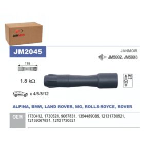 Uždegimo žvakės antgalis (ritė) JANMOR JM2045 / BMW, Land Rover