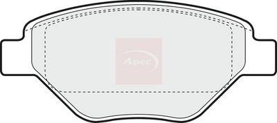Stabdžių kaladėlių komplektas APEC PAD 1305 / Renault Megane II - Image 2