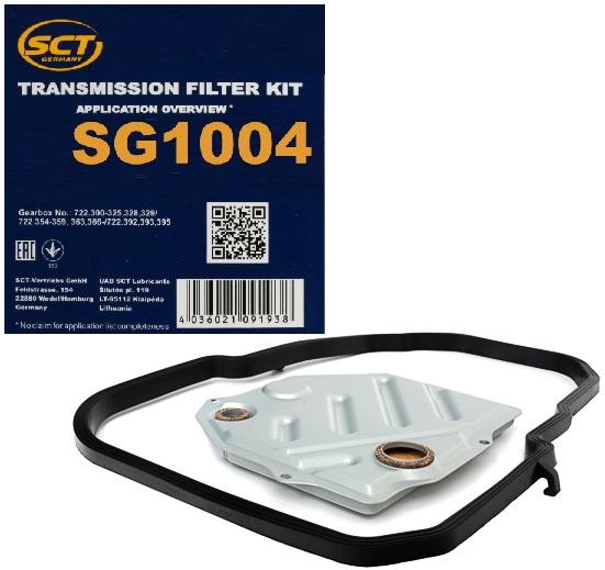 Automatinės pavarų dėžės hidraulinio filtro komplektas SCT SG1004 / Mercedes-Benz, Porcshe