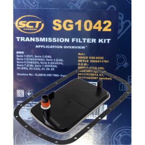 Automatinės pavarų dėžės hidraulinio filtro komplektas SCT SG1042 / BMW 1, 3, 5, 7, X3, X5, Z3, Z4, Z8