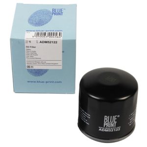 Alyvos filtras Blue Print ADM52122 / Ford B-Max, C-max, Ecosport, Escort, Fiesta, Focus, Fusion, Galaxy, Ka, Kuga, Mondeo, S-Max, Orion, Puma, Tourneo Connect, Transit Connect, Mazda 2, Skoda Favorit, Felicia, Volvo C30, S40, S60, S80, V40, V50, V60, V70