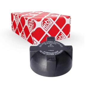 Aušinimo skysčio išsiplėtimo bakelio dangtelis Febi Bilstein 02269 / Audi 100, 200, 50, 80, 90, A4, A6, A8, Cabriolet B3, Coupe B2, B3, Quattro, VW Caddy, Derby, Golf, Iltis, Jetta, LT, Passat, Polo, Santana, Scirocco